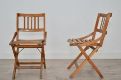 Pamono Set of Mid-Century Italian Childrens Folding Chairs from Fratelli Reguitti Hot