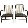 Pamono Set of Model A413F Armchairs by Josef Frank for Thonet, 1930