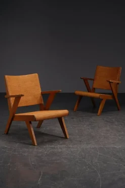 Pamono Set of Rohé Armchairs, 1960s Best