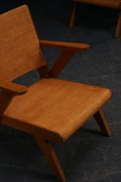 Pamono Set of Rohé Armchairs, 1960s Best