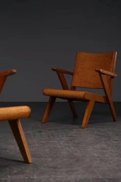 Pamono Set of Rohé Armchairs, 1960s Best
