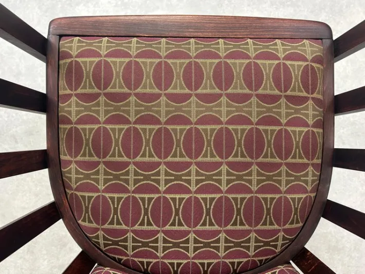 Pamono Set of Secession Fledermaus Armchairs by Josef Hoffmann, 1920s Clearance