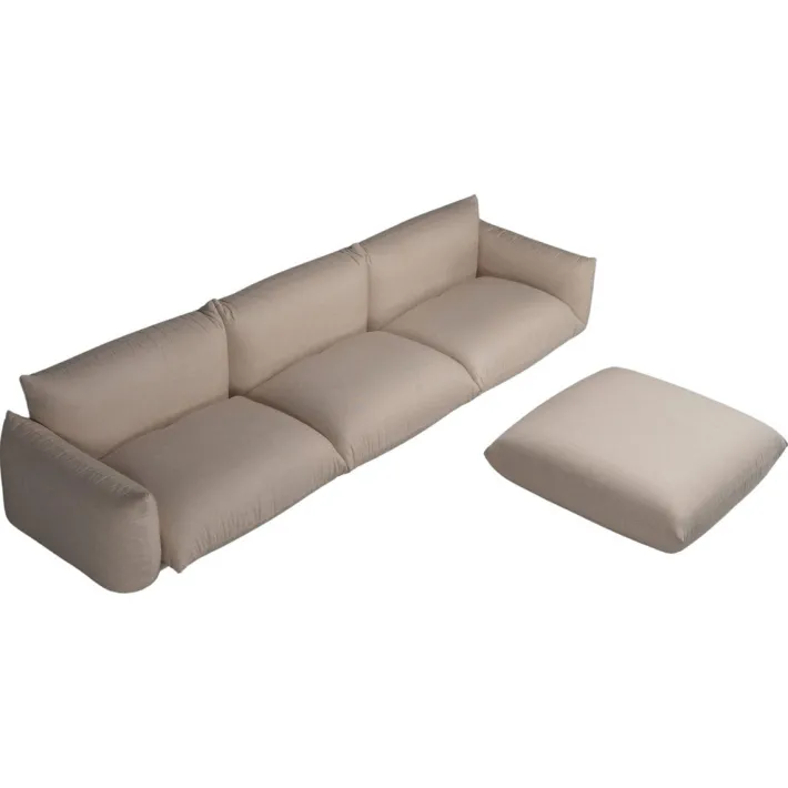 Pamono Set of Sofa and Pouf by Mario Marenco for Arflex, Italy, 1971 Online