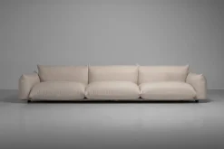 Pamono Set of Sofa and Pouf by Mario Marenco for Arflex, Italy, 1971 Online