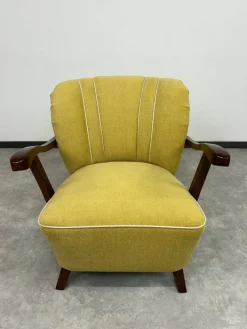 Pamono Set of Vintage Art Deco Lounge Chairs, 1940s New