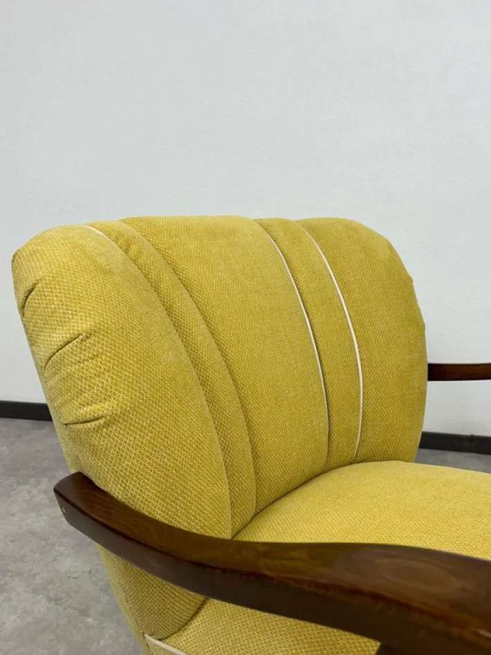 Pamono Set of Vintage Art Deco Lounge Chairs, 1940s New