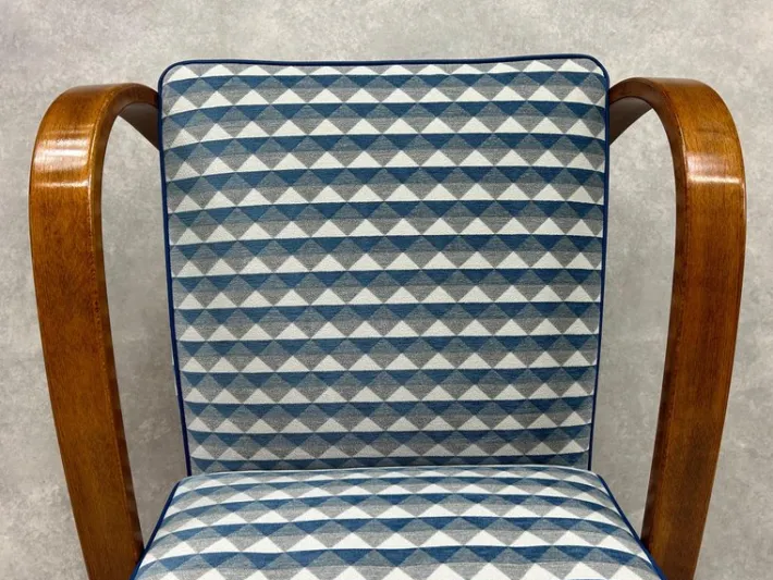 Pamono Set of Vintage Art Deco Lounge Chairs by Jindřich Halabala, 1930s Hot