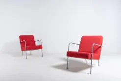 Pamono Set of Vintage Bauhaus Style Armchairs from Ikea New