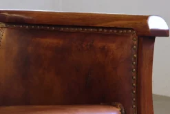 Pamono Set of Vintage Club Chairs in Leather, 1920s