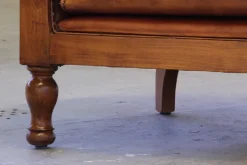 Pamono Set of Vintage Club Chairs in Leather, 1920s