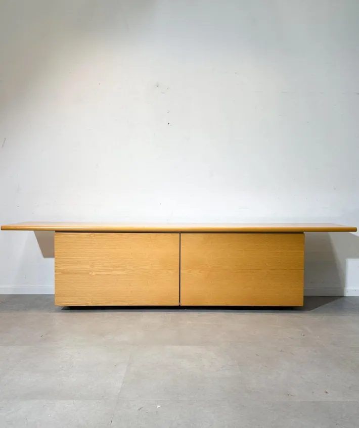 Pamono Sheraton Sideboard in Oak by Giotto Stoppino for Acerbis Clearance