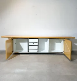 Pamono Sheraton Sideboard in Oak by Giotto Stoppino for Acerbis Clearance