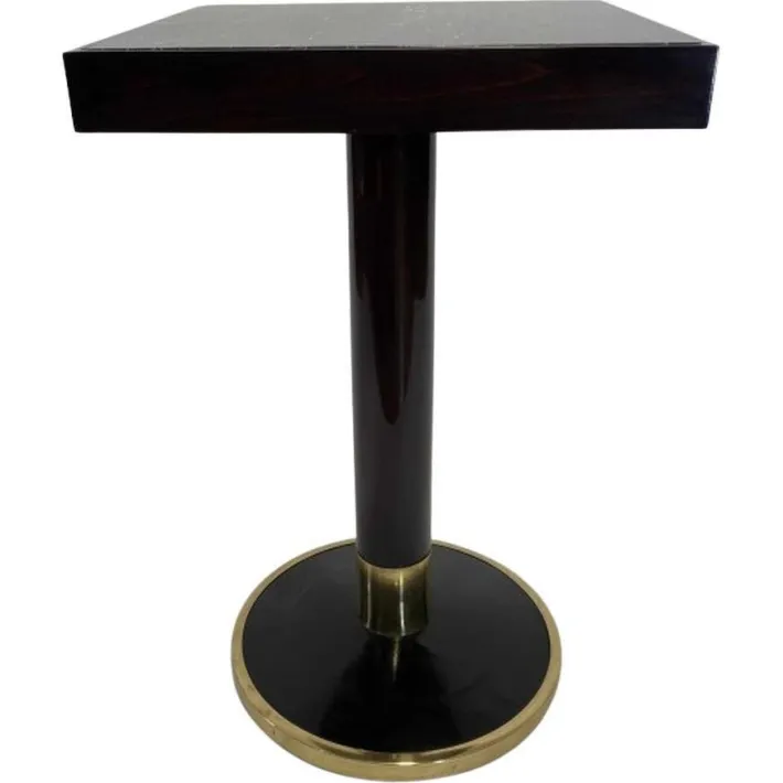 Pamono Side Table with Marble from Thonet, 1920s New