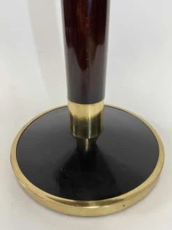 Pamono Side Table with Marble from Thonet, 1920s New