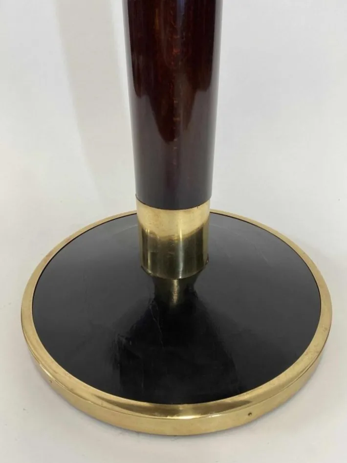 Pamono Side Table with Marble from Thonet, 1920s New