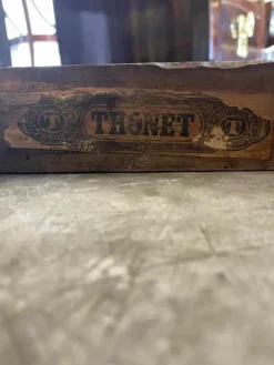 Pamono Side Table with Marble from Thonet, 1920s New