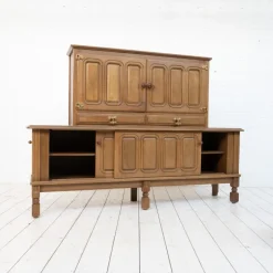 Pamono Sideboard by Guillerme et Chambron for Votre Maison, 1950s Sale