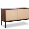 Pamono Sideboard in Wenge and Raffia by Martin Visser, 1970s Sale