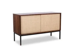 Pamono Sideboard in Wenge and Raffia by Martin Visser, 1970s Sale