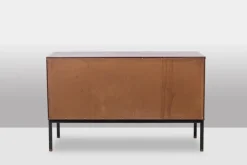 Pamono Sideboard in Wenge and Raffia by Martin Visser, 1970s Sale