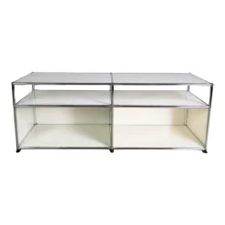 Pamono Sideboard in White from USM Haller Clearance