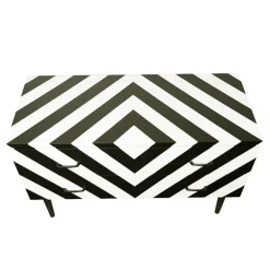 Pamono Sideboard with Op Art Motif, Poland, 1968 Online