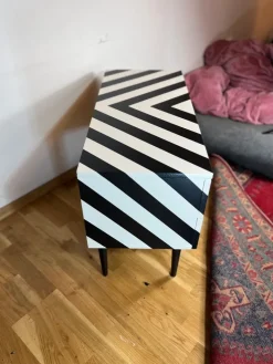 Pamono Sideboard with Op Art Motif, Poland, 1968 Online