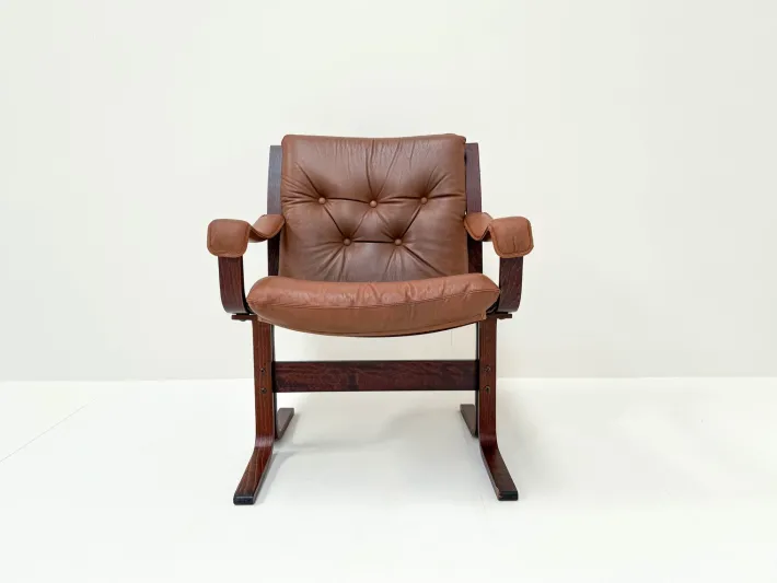 Pamono Siesta Lounge Chair by Ingmar Relling for Westnofa, 1970s Sale