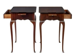 Pamono Silver Side Tables, 1900s, Set of 2 Discount