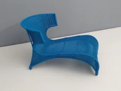 Pamono Sky Blue Low Lounge Chair by Monika Mudler for Ikea, 2001 Clearance