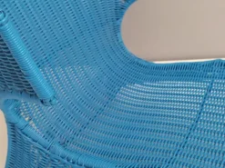 Pamono Sky Blue Low Lounge Chair by Monika Mudler for Ikea, 2001 Clearance