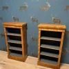 Pamono Small Antique Open Bookcases, 1890s, Set of 2 Sale