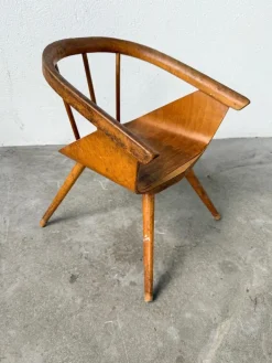 Pamono Small Chair from Baumann, 1960s Online