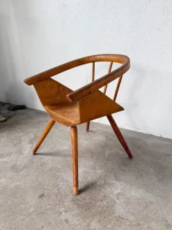 Pamono Small Chair from Baumann, 1960s Online