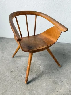 Pamono Small Chair from Baumann, 1960s Online