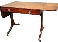 Pamono Small Georgian Side Table in Mahogany, 1800 Discount
