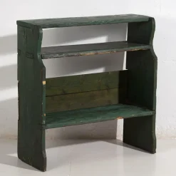 Pamono Small Green Bookcase, 1920s Discount