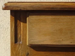 Pamono Small Oak One-Door Jam Buffet, 1970s New