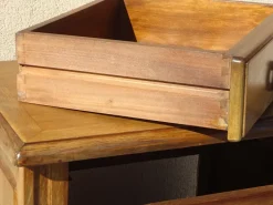 Pamono Small Oak One-Door Jam Buffet, 1970s New