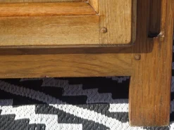 Pamono Small Oak One-Door Jam Buffet, 1970s New