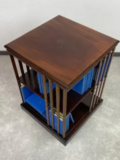 Pamono Small Revolver Bookcase, 1930s Clearance