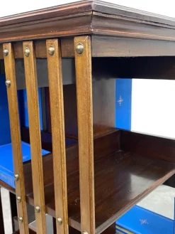 Pamono Small Revolver Bookcase, 1930s Clearance