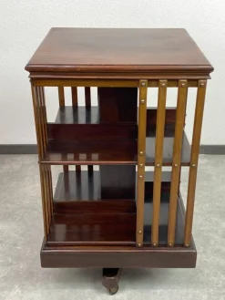 Pamono Small Revolver Bookcase, 1930s Clearance