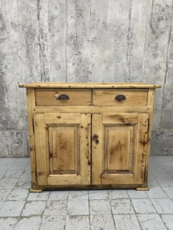 Pamono Small Rustic French Shop Counter, 1890s
