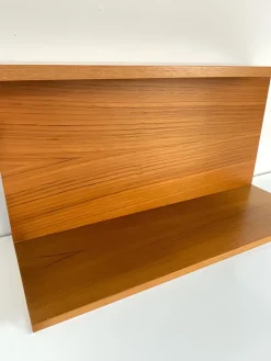 Pamono Small Teak U-Profile Shelf by Walter Wirtz for Wilhelm Renz, 1960s Online