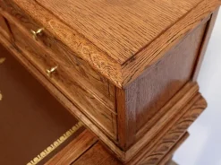 Pamono Small Tiered Child's Desk in Solid Oak, Late 19th Century Online