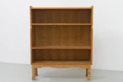 Pamono Small Vintage Danish Oak Bookcase in the style of Kjærnulf, 1960s Best