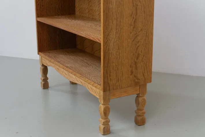 Pamono Small Vintage Danish Oak Bookcase in the style of Kjærnulf, 1960s Best