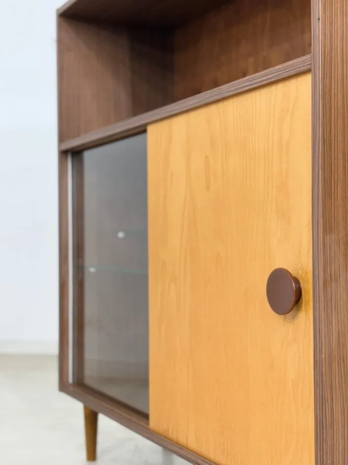 Pamono Small Vintage Highboard in Oak Outlet