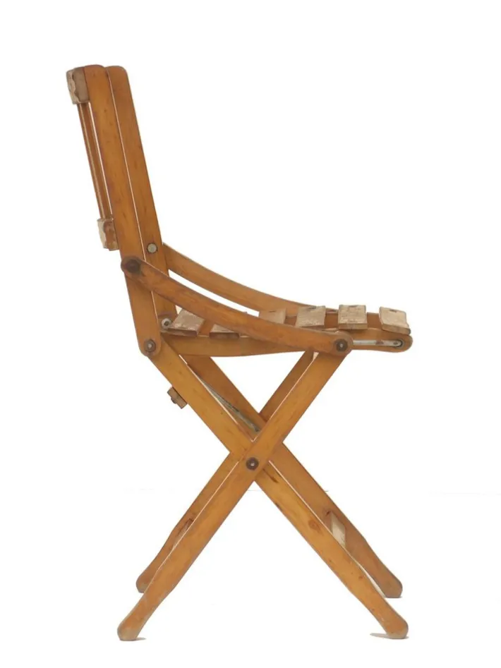 Pamono Small Vintage Italian Children's Folding Chair, 1950s Clearance